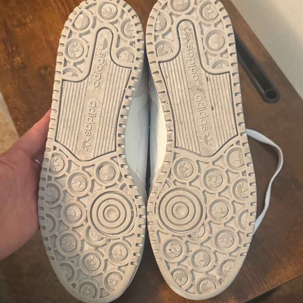 Adidas Triple White Leather Sneakers - Picture 4 of 4